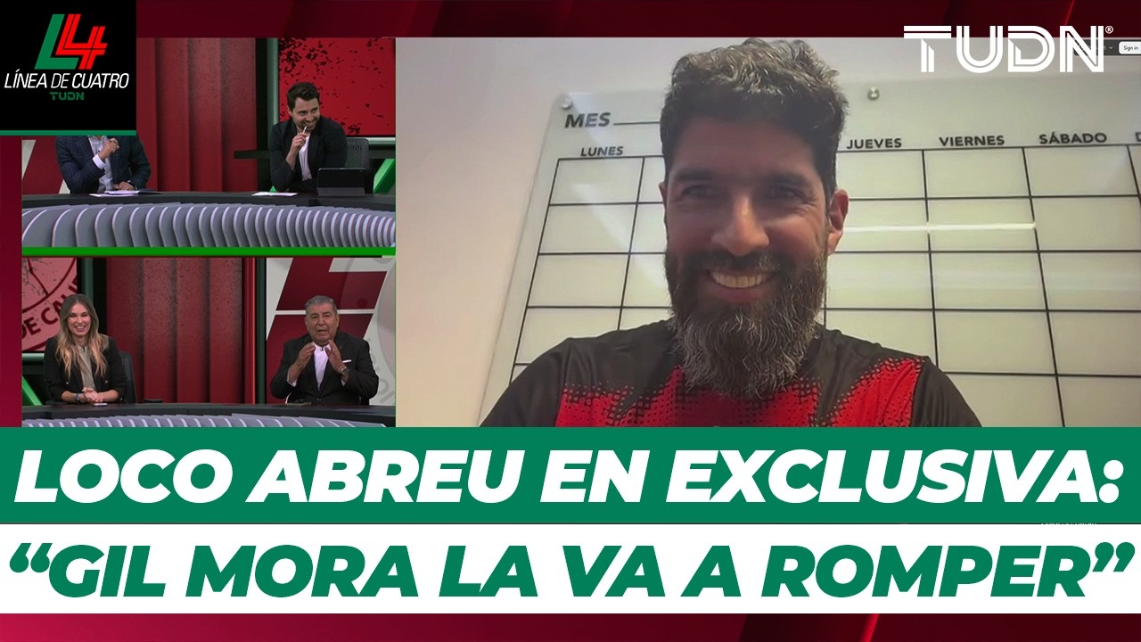 ¡Abreu lo tiene claro! Gil Mora puede triunfar en cualquier liga del mundo | LÍNEA DE 4