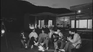 BTS (방탄소년단) - life goes on [slowed   reverb]