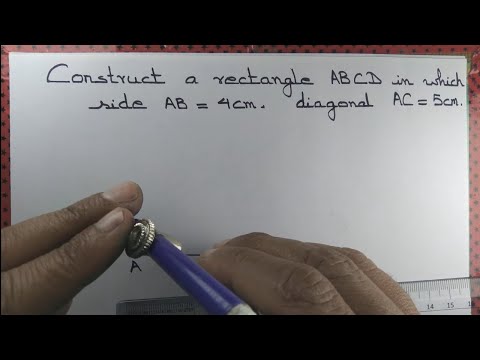 Construct a rectangle