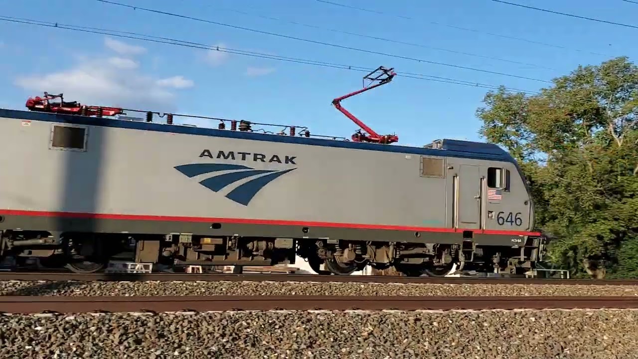 Amtrak commuter in Paradise PA