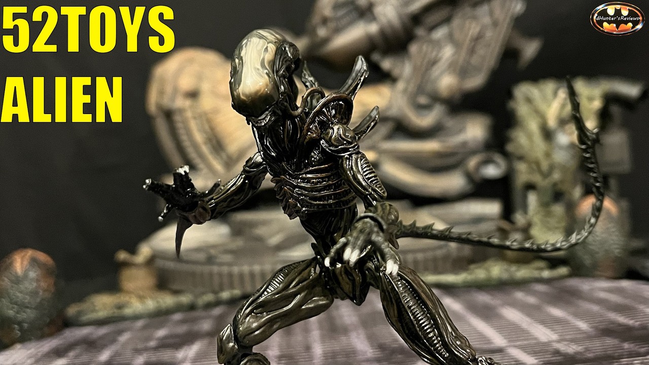 52TOYS FIGLITE 1/12 エイリアン ゼノモーフ FIGLITE エイリアン ゼノモーフ 1/12 アクションフィギュア[52TOYS