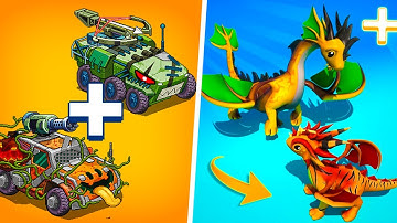 Merge Army Battle Squad Vs Merge & Conquer 3d - 1⭐SUPER LEVEL Merge Battles