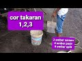 Cara takaran cor  beton perbandingan 123takaran 123