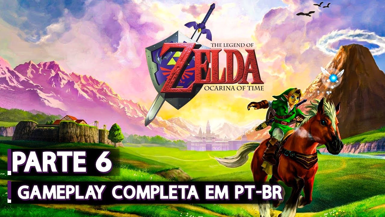 The Legend Of Zelda Ocarina Of Time -Templo do Fogo