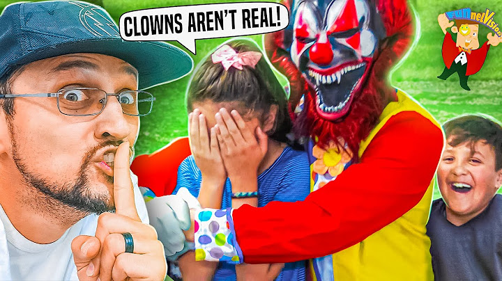 HALLOWEEN Killer Clowns in the Backyard Prank! (FV Family Scary Movie)