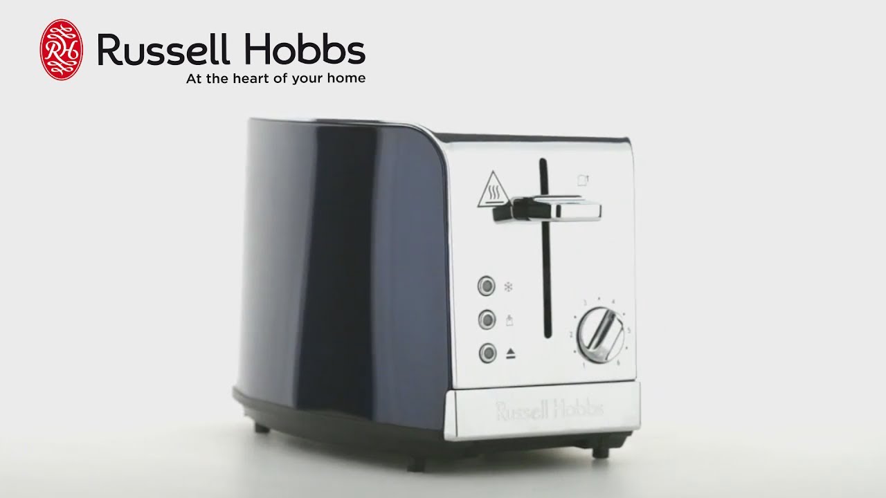 Тостер Russell Hobbs 2178056 Jewels Topaz Blue YouTube