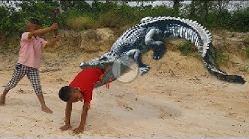 Primitive Technology: Simple DIY Python Snake & Crocodile Trap Using Yellow Bucket That Work 100%