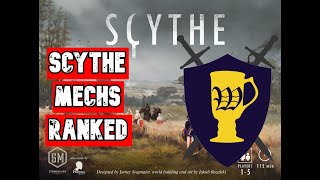 Board Banter: Scythe Mechs Ranked