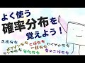 よく使う10種の「確率分布」を覚えよう！〜どんな事象がどんな分布なのか？〜