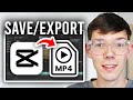 How To Save & Export Video On CapCut PC - Step By Step