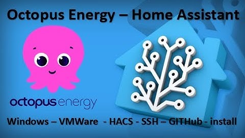Octopus Energy - Home Assistant - Windows - Vmware Player - HACS - SSH - GITHub