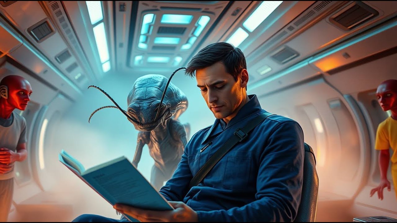 No One Allowed The Ugly Alien Woman To Sit Next To Them,But A Human Sat ...