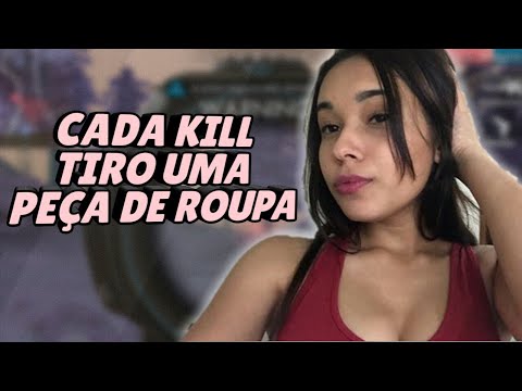 CADA 1 KILL = MENOS UMA PEÇA DE ROUPA | DESAFIO FREE FIRE