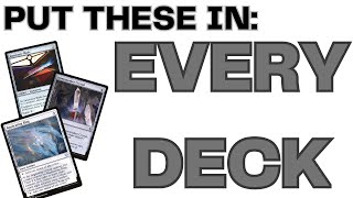 EVERY deck should have these! || 5 Colorless Cards to put in EVERY DECK || MTG Budget Tier List