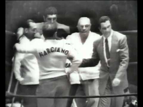 Jersey Joe Walcott vs Rocky Marciano I - Sept. 23, 1952 - Introductions - YouTube