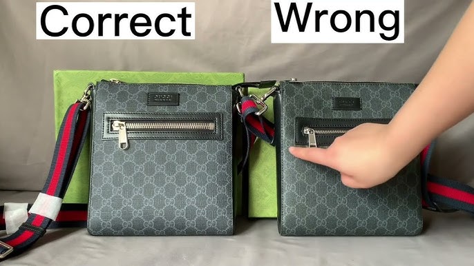 Gucci messenger bag men's unboxing and review from DHgate 