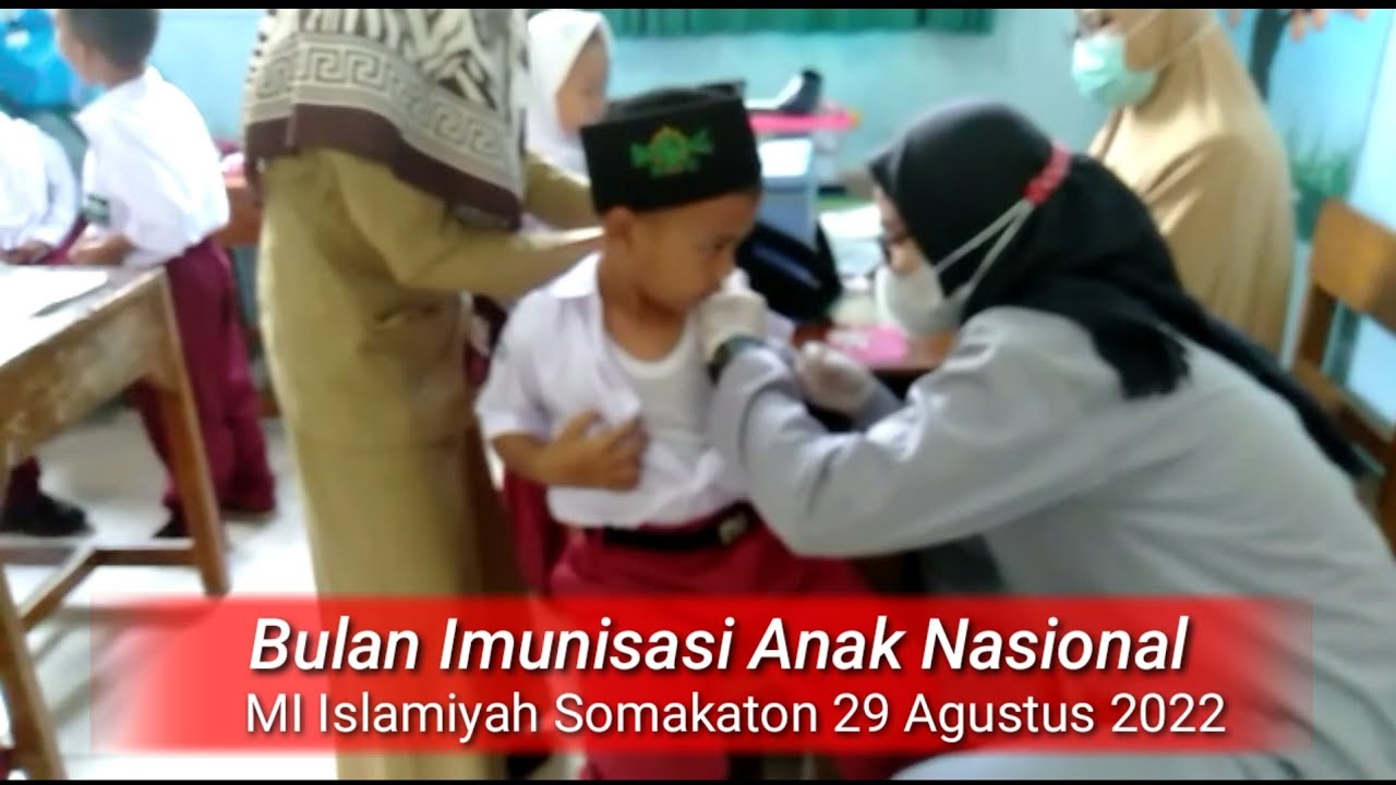 Bulan Imunisasi Anak Sekolah ( BIAS ) MI Islamiyah Somakaton