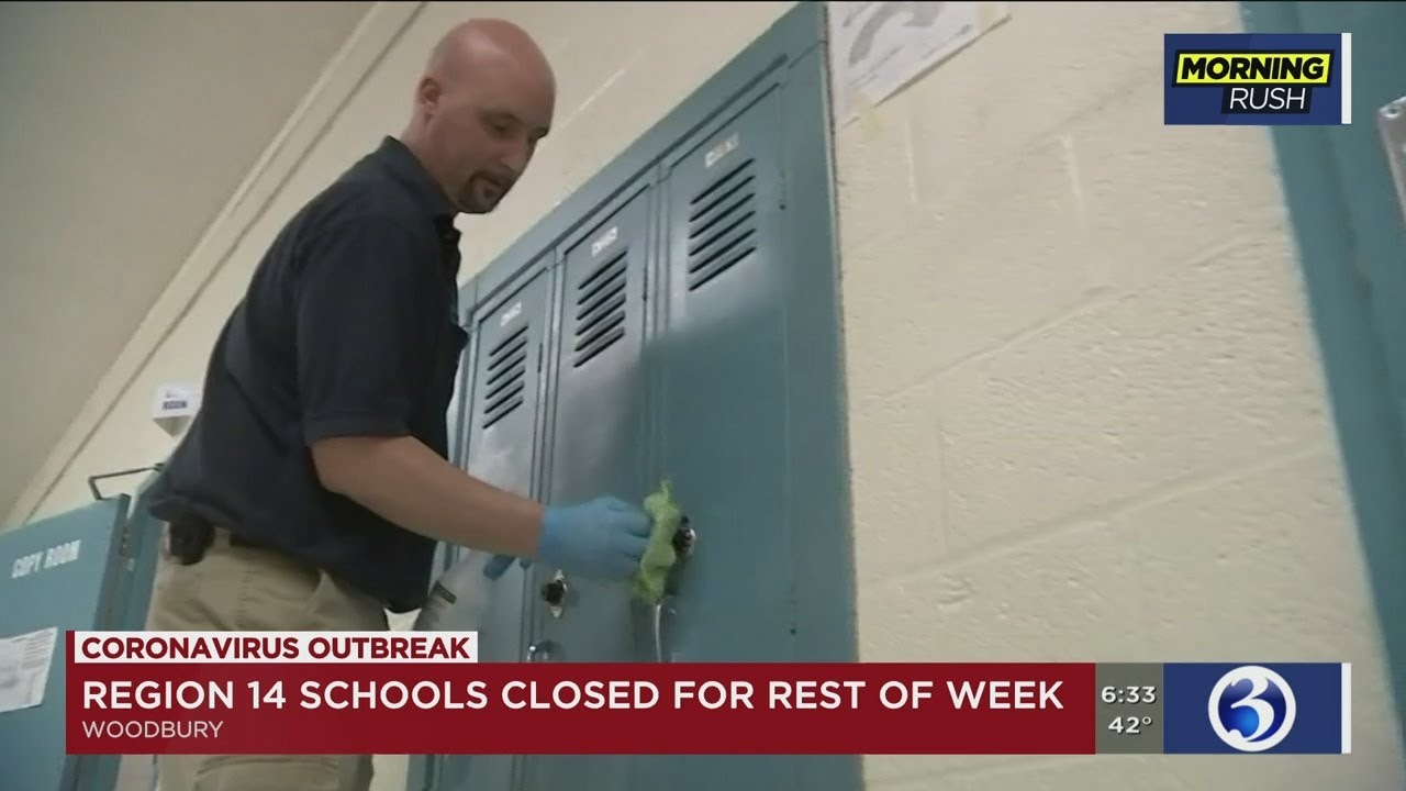 VIDEO: Region 14 closes schools for deep cleaning