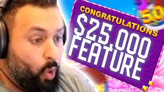 $25,000 SWEET BONANZA FEATURE?!? CAN IT CLUTCH? screenshot 5