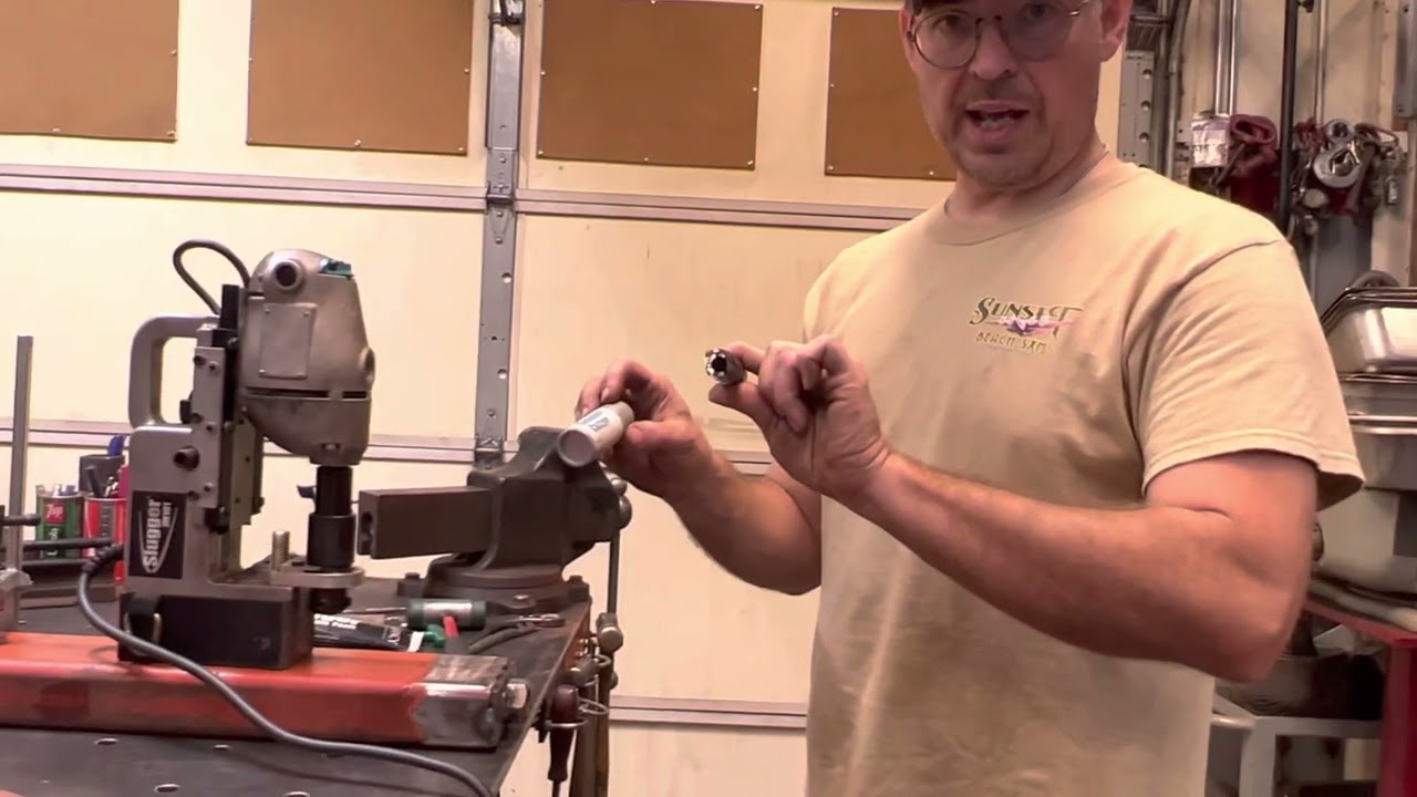 Jancy slugger magnetic drill (mag drill) intro