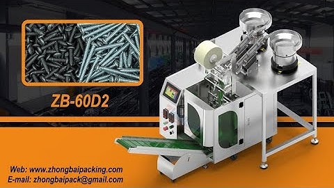 Screw Bagging Machine, Automatic Screw Counting Bagging Machine