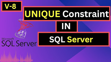 Learn SQL Server: Unique Constraint || Constraint || 100% clear concept || Urdu/Hindi