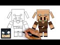 How To Draw Minecraft | Piglin