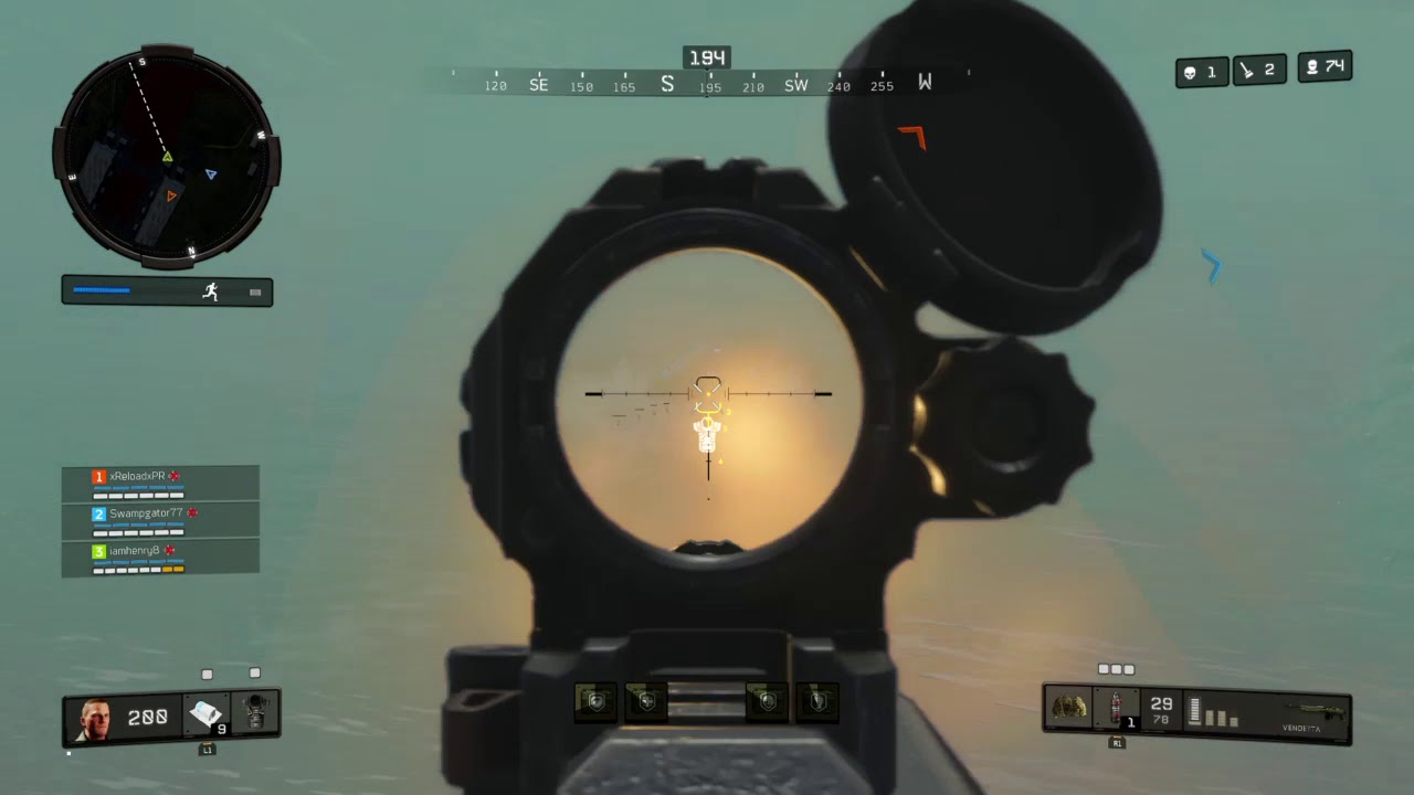 Call of Duty®: Black Ops 4 blackout Vendetta vs boat
