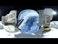 国際宇宙ステーション（ISS）で撮影された360°動画