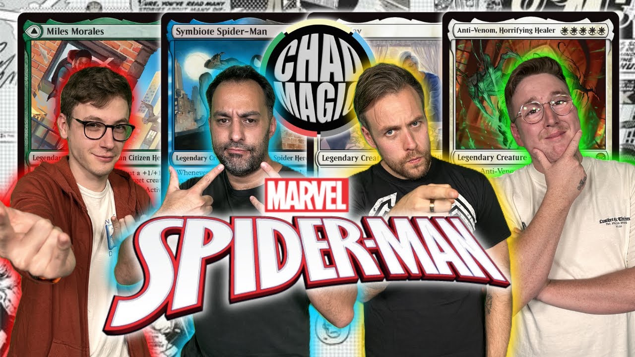 Spider-Man x MTG Commander! MARVEL | Anti-Venom v Miles Morales v Symbiote Spider-Man v Aunt May thumbnail