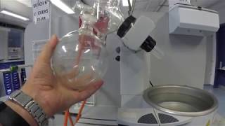 Removing Solvent by Rotary Evaporation