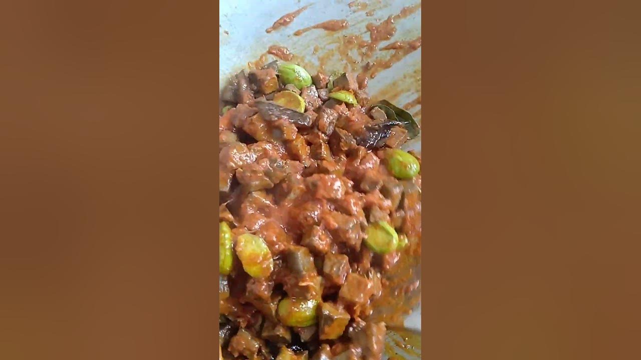 Sambel goreng ati sapi pete... 😍