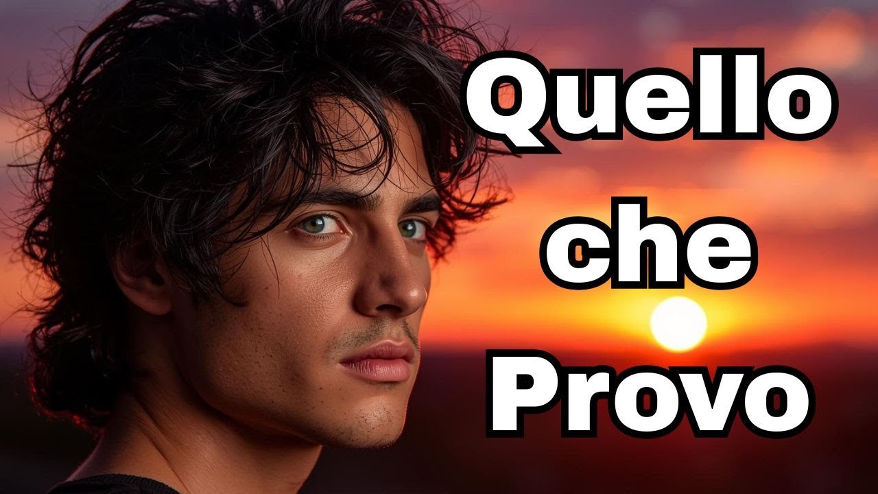 Lukesynth / Quello che Provo ❤️‍🔥​ (Official Lyric Video) Emotional Song Ballad