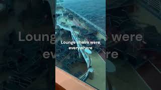 Major Storm hits Voyager of the Seas  on January 26, 2024