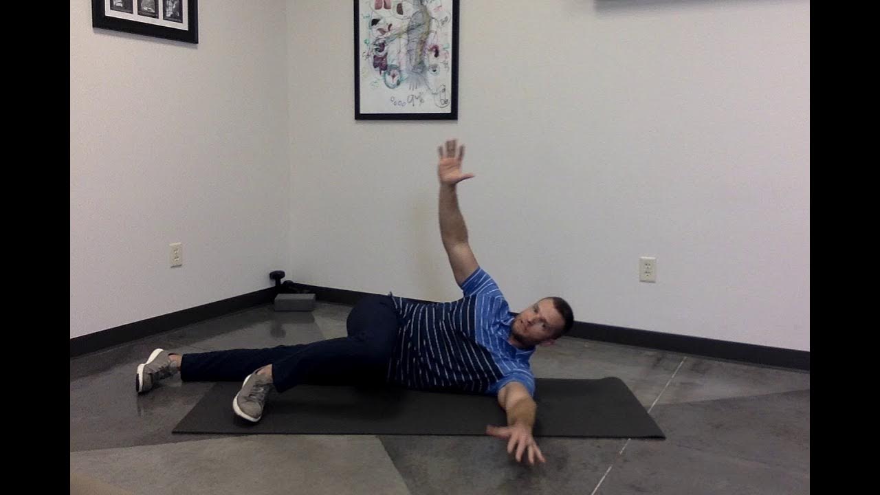 Side Lying Windmill Mobility Minute YouTube