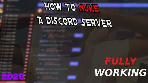 HOW TO RAID A DISCORD SERVER (WORKING) *FAST & INVITE + TUTORIAL*
