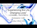 Experiencing the life changing lives col 128 tokyo new life international church