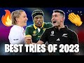 All of the best world rugby tries from 2023