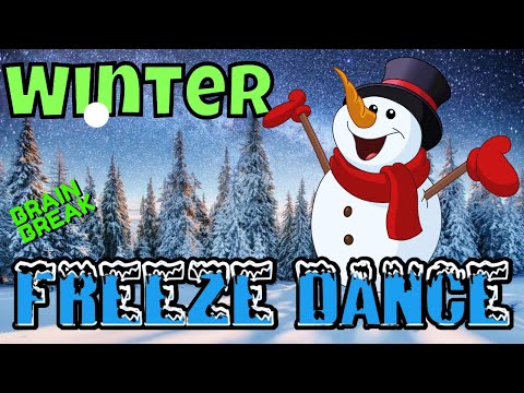 Snowman Freeze Dance!, Holiday Brain Break