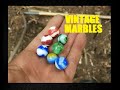 Digging Vintage Marbles On A Town Dump - Bottle Digging - Antiques For Free - Trash Picking -