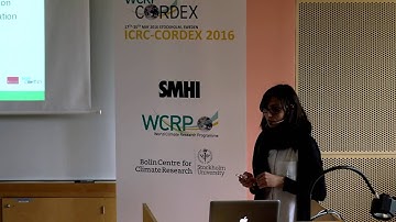ICRC CORDEX 2016 - Parallel Session C2 - Claudia Gutierrez