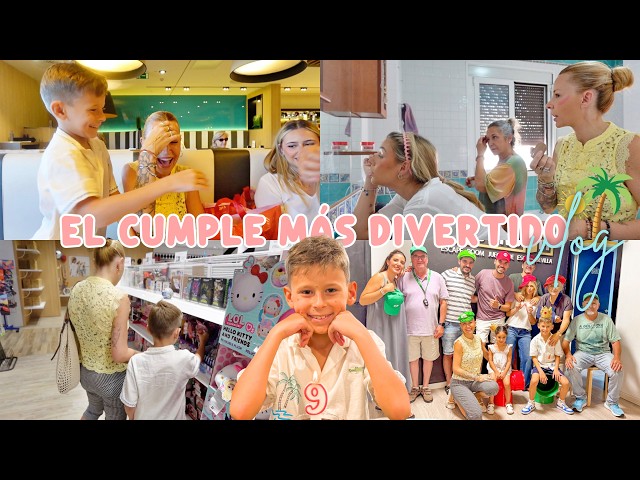 Vlog 12 🇪🇸 Willie CUMPLE 9 🎂 El plan más DIVERTIDO  en FAMILIA! + Mi obsesión del verano