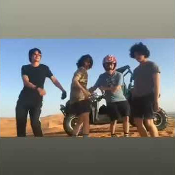 Aliando Goyang padang pasir