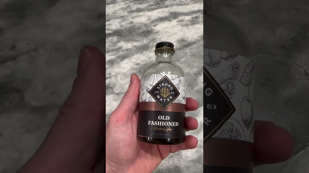 Strongwater Old Fashioned Mix 