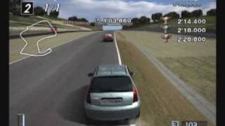 Gran Turismo 4: Licence Test B-10 2'08.853 (World record)