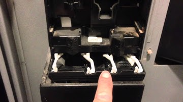 Vending Machine Repair. Coin Mech Fault