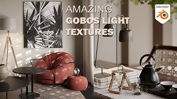 Gobos Light Textures and Shadows in Blender 4.5