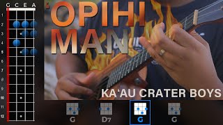 Ka'au Crater Boys - 'Opihi Man (Ukulele Play-Along!) chords