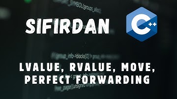 Sıfırdan C++ Türkçe | Lvalue & Rvalue + Move Semantics (std::move / std::forward, Perfect Forwarding