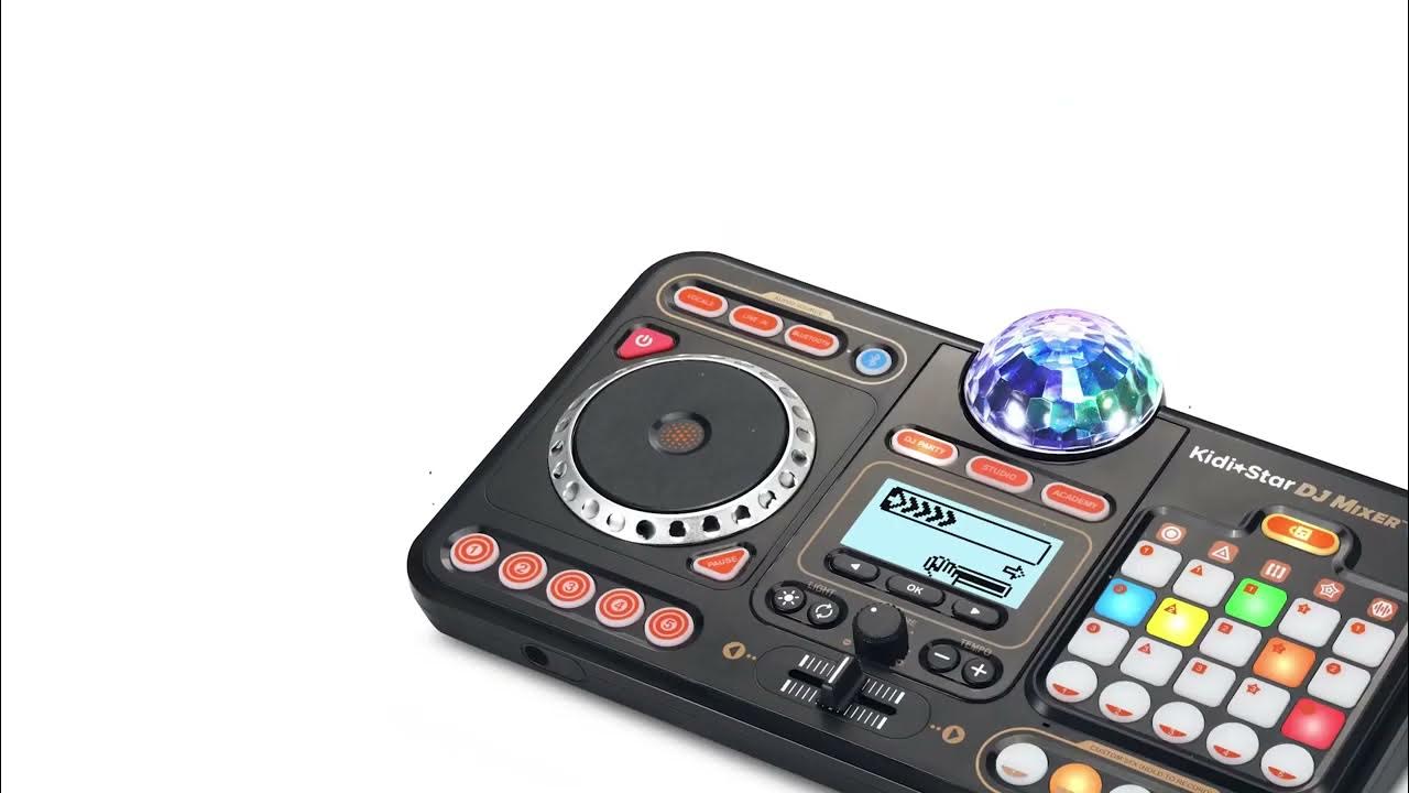Vtech DJ Mixer Creative Kidistar - YouTube